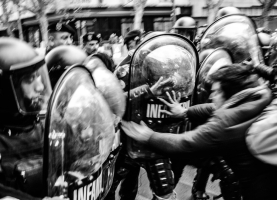 No a la represión a los docentes de Mendoza. Solidaridad con lxs compañerxs del SUTE