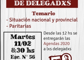 Reunión de delegadxs