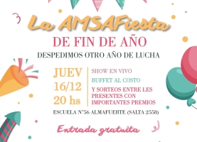 La AMSAFiesta de fin de año