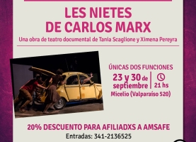 Teatro: Vuelven Les nietes de Carlos Marx