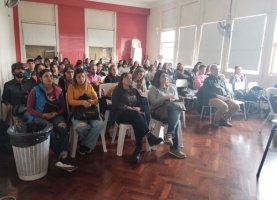 Actividad formativa pedagógica en el Normal 36 Mariano Moreno