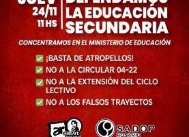 Defendamos la Educación Secundaria