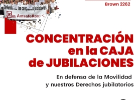 Concentración en la caja de Jubilaciones