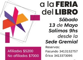 Viajamos a la Feria del Libro - CUPO COMPLETO