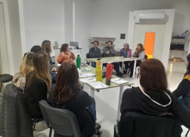 Charla taller en el Jardín 325 de Alvear