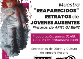 Muestra: Reaparecidos. Retratos de jóvenes ausentes