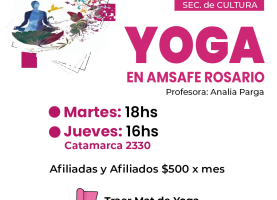 Yoga en Amsafe Rosario