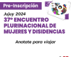 Vamos al 37° Encuentro Plurinacional de Mujeres y Disidencias Jujuy 2024
