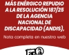 Expresamos nuestro más enérgico repudio a la resolución 187/25 de la Agencia Nacional de Discapacidad (ANDis)